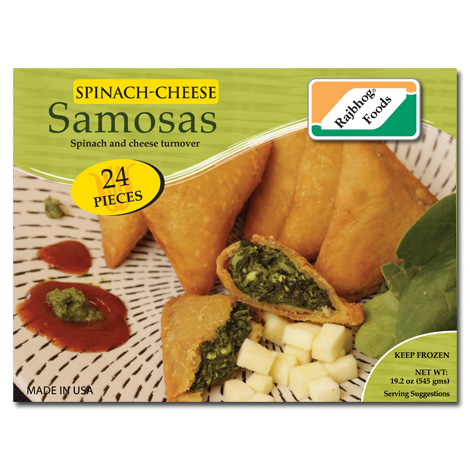 Spinach and Cheese Samosa