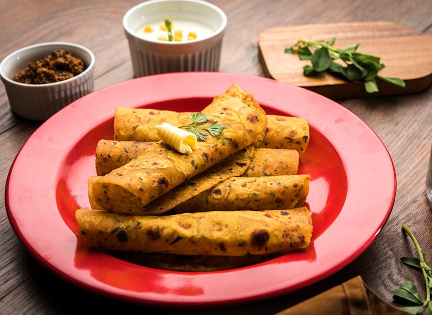 Methi Thepla | Methi Na Thepla | Order Methi Thepla Now