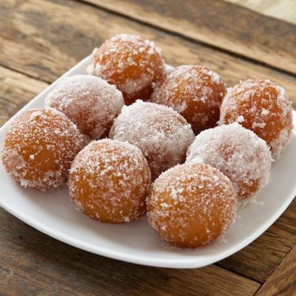 Gulab Jamun with Coconut