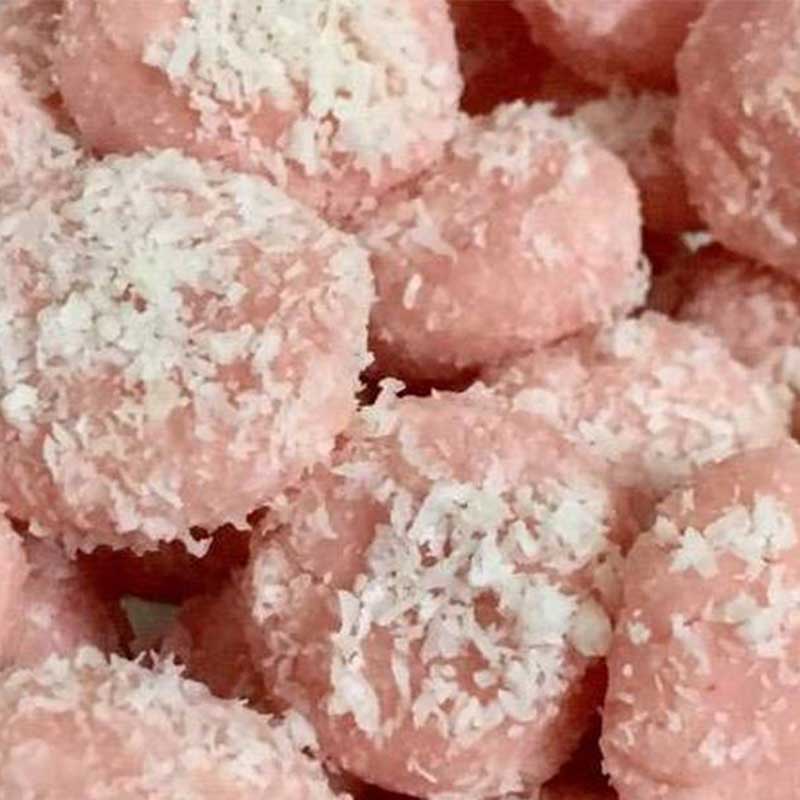 Strawberry Malai Peda