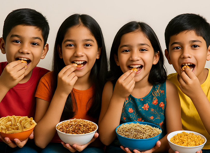 Wholesome and Fun Snacking for Children with Rajbhog Foods